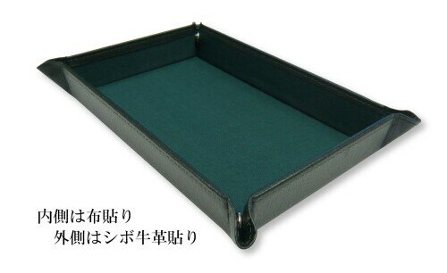 日本製モスグリーン牛革ペントレイ スマホタッチ・メタルキャップ式ボールペンエクストラセット 黒 TRAMG-QSJW700-B