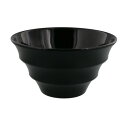 EAST table(イーストテーブル) ラーメンどんぶり 軽量 19cm ボーダー 美濃焼 黒 712-024-02 日本製 丼 おしゃれ レンジ対応 食洗器...