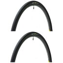 パナレーサー(Panaracer) コンフィ 2本セット 700×28C 黒 クリンチャー F728-CMF-B-2P (クロスバイク/街乗り/通勤)