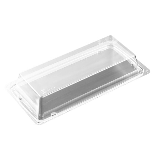 中央化学 フタ フードパック 使い捨て BCF宝台 25-12 蓋 (CAPG) 50個入り 透明 約4.2×12×24.5cm 15750 素材:CAPG(電子レンジ不可) 「宝台」刺身を海の恵みの宝と例え、それを盛り付ける舟のイメージから名付けました。 ドリップが漏れにくい内嵌合蓋でマイバッグも安心 盛り付けの美しさを損なわずキープするズレ防止形状 天面が広くクリアな蓋でお刺身を引き立てます。 身には植物由来原料を使用、蓋はリサイクル原料を使用した環境配慮製品です。 電子レンジ不可 身 ■蓋別売り 安心安全の日本製 本品はプラスチック製のワンウェイ容器ですので繰り返しのご使用は避けてください。 商品コード20078129725商品名中央化学 フタ フードパック 使い捨て BCF宝台 25-12 蓋 (CAPG) 50個入り 透明 約4.2&times;12&times;24.5cm 15750型番15750サイズ245&times;120&times;42mmカラー透明※他モールでも併売しているため、タイミングによって在庫切れの可能性がございます。その際は、別途ご連絡させていただきます。※他モールでも併売しているため、タイミングによって在庫切れの可能性がございます。その際は、別途ご連絡させていただきます。