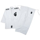 ALMA(アルマ) レギュラーキモノ 柔術着 JU1-A1-WH 白 A1(4)
