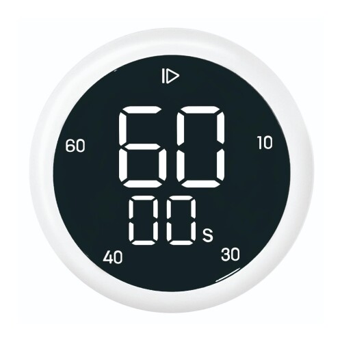 sology(ソロジー) 勉強タイマー MIRAI TIMER 丸型 【見やすい画面】反転液晶でおしゃれなビジュアルタイマー。薄暗い場所でも見やすく、時間をすぐに確認できます。 【タッチ&回して設定】タッチですぐにスタート!クルッと回して自分の好きな時間に設定することもできます。 【省電力モード】常に高輝度で表示できますが、省電力モードをオンにすることで5秒後に低輝度で表示することもできます。 【2WAY】スタンドを使い卓上でも、マグネットで貼り付けても使用することが可能!好きな場所で使えます。 【製品仕様】寸法:約[ファイ]83×奥行36.5mm、質量:約115g、最大セット時間:99分55秒、カウントアップ最大計測時間:99分59秒、音量切替:大・小・無音、省電力切替:オン・オフ、アラーム鳴動時間:約1分間、動作温度範囲:0〜40[度]、使用電池:単4形乾電池×3 商品コード20081679732商品名sology(ソロジー) 勉強タイマー MIRAI TIMER 丸型型番TMS4201WHサイズ小カラー4.ホワイト(丸型)※他モールでも併売しているため、タイミングによって在庫切れの可能性がございます。その際は、別途ご連絡させていただきます。※他モールでも併売しているため、タイミングによって在庫切れの可能性がございます。その際は、別途ご連絡させていただきます。
