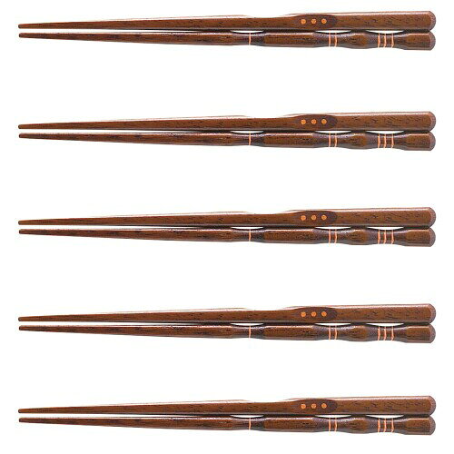 J-kitchens 箸 セット 5膳 木製 Dinner Standard 漆三点支持箸15cm 日本製 mannishboy-24756186 マニッシュボーイ パッケージ画像