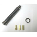 ショートアンテナ リアルカーボン クローム エクステンションタイプ ダイハツ ムーヴコンテ 11/6- L575/585S DRATCBCE-D021
