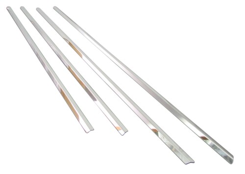 BRIGHTZ ハリアーハイブリッド MHU38W 超鏡面ステンレスブラックメッキウィンドウモール 4PC MHU38 MHU U38 38 30 ハリアー ハイブリッド ハリヤーハイブリッド ハリヤー ハリアーハイブリット