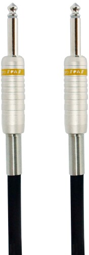 Ex-pro イーエクス・プロ FA楽器用シールドケーブル FA-2SS ストレート×ストレート 2m Ex-proケーブルのフラッグシップ・シリーズ。 直径8[ファイ]の極太ケーブル。 線材導体:OFC(無酸素銅) 絶縁材:HIIIX(Ex-pro開発素材) プラグ:Ex-proオリジナルフォンプラグ プラグキャップ:黄銅削り出しキャップ 歪みサウンドに最適。 Ex-proケーブルのフラッグシップモデルであるこのケーブルは楽器の持つダイナミック ■レンジを極力損なうことなくアンプ、レコーディング機器へと伝わるよ う直径8[ファイ]という太さとなっています。その極太ケーブルはパワフルさとレンジの広さを実感し、ギター本来の音色が鮮明になり、ハムバッカーならローミッド の抜けが良く、シングルなら本来の高域が鮮明になり、そしてある程度の倍音を感じることが出来るケーブルです。特に歪みを多様するサウンドには適したケー ブルと言えます。逆に歪みを持たずに情報量の多いキーボードなどにも相性が良いです。 ベストマッチな用途:クランチサウンド用、シングルピックアップ用、エフェクター~アンプ間用、レコーディング用、ベース用、アコギ(ピエゾ)用、キーボード用 商品コード20082249737商品名Ex-pro イーエクス・プロ FA楽器用シールドケーブル FA-2SS ストレート&times;ストレート 2m型番FA-2SSサイズ2m※他モールでも併売しているため、タイミングによって在庫切れの可能性がございます。その際は、別途ご連絡させていただきます。※他モールでも併売しているため、タイミングによって在庫切れの可能性がございます。その際は、別途ご連絡させていただきます。