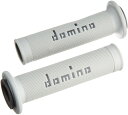 domino(ドミノ) ハンドルバーグリップ レースタイプ(TZグリップ) 126mm サーモプラスチックゴム グレーXブラック A01041C4052
