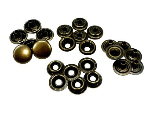 イチネンアクセス ファミリーツール(FAMILY TOOL) バネホック No.1 ([ファイ]9.8mm) アンティークゴー..