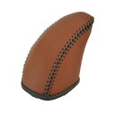 ノア ヴォクシー 90系 エレクトロシフトマチック シフトノブ本革巻替キット 1BK3T38 キャメル×カフェブラウン