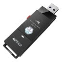バッファロー BUFFALO 抗ウイルス抗菌ポータブルSSD USB3.2(Gen1) TypeA スティック SSDPUTVB1.0U3B/N(2)