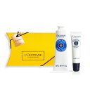 ロクシタン(L'OCCITANE) シア ハグ&キス (ハンドクリーム 30mL&リップバームセット) ギフトBOX入り 誕生日 プレゼント ギフト 女性 男性...