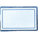 TRUSCO(トラスコ) 軟質塩ビ簡易名札 クリップピンタイプ 台紙55×90MM KS-N-1P × 10個