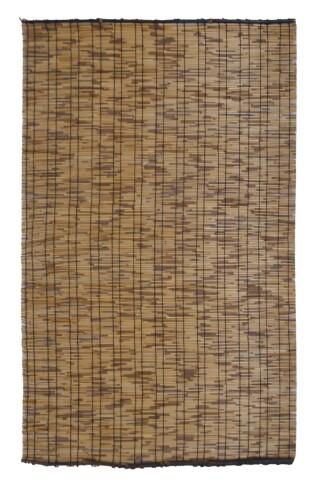 こだわりいぶし すだれ 96×112cm 本間サイズ ブラウン 天然黒丸竹を使用 水勘製簾所