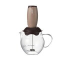 HARIO(ハリオ)電動 ミルク泡立て器 クリーマー・キュート 牛乳使用量100ml 単3アルカリ乾電池 2本使用 *本製品に電池は含まれておりません ギフトラッピング仕様 型番:CQT-45BR