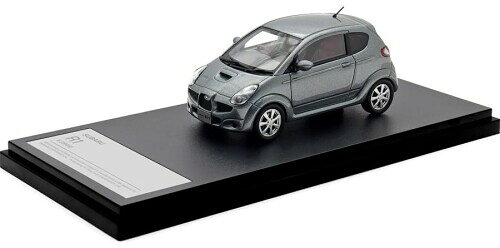 インターアライド (INTERALLIED) Hi Story 1/43 スバル R1 S (2005) チタニウムグレー・メタリック 完成品 HS511GY