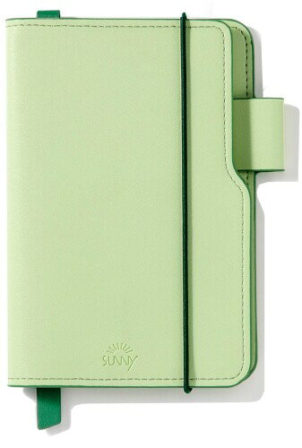 いろは出版 マンスリー手帳 ノート ミニ A6変形 SUNNY LIGHT NOTE BOOK フリーマンスリー LSLN-M-07