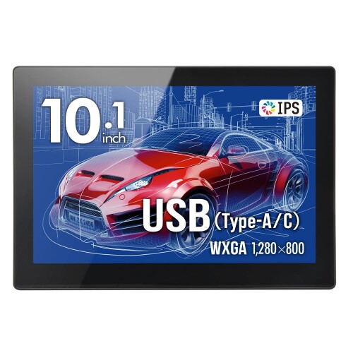 ꡼ 10.1ޥåб USB˥(USB3.2 Gen1) plus one Touch USB LCD-10000UT3_FP