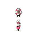 (ジャックバニー) マーカー (マリンうさぎ型・クリップ式) / ゴルフ マグネット / 262-4184515 090_ピンク FR