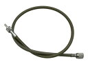 CFポッシュ(Cf Posh) ロングスピードメーターケーブル ステンレスブレイデッドPVCコーティング L=700mm モンキー 271177