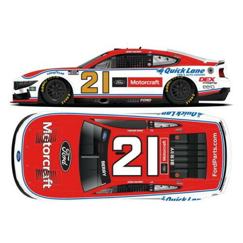 京商 (Kyosho) Lionel Racing NASCAR CUP (ナスカー カップ シリーズ) 1/64 MOTORCRAFT 2025 フォード マスタング ジョシュ・ベリー #21 完成品 LR322249