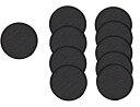 サントリーマーケティング メッシュコースター 角型 ブラック 10枚入 131-221 約9.5cm正方×厚さ4mm