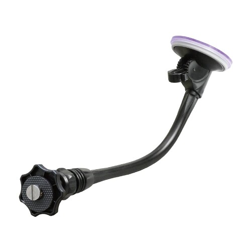 (モバイクス) ケンウッド ポータブルナビゲーション EZ-950 / EZ-750 / EZ-550 対応 車載用取付スタンド(代用品)フレキシブル吸盤ロングアームタイプ (適合 TV)