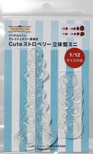 亀島商店 クレイジュエリー型抜き Cuteストロベリー 立体型ミニ ホビー用ツール 1779 シリコン製ミニチュア用型抜き 1/12スケール対応 ミニチュアスイーツ・ミニチュアパン・ミニチュアフード・ドールハウス等に最適な「テーブルウエアコレクション」 粘土、レジンいずれもご使用いただけます 亀島商店 クレイジュエリー型抜き Cuteストロベリー 立体型ミニ ホビー用ツール 1779 ミニチュアスイーツ ■ミニチュアパン ■ミニチュアフード ■ドールハウス等に最適な「テーブルウエアコレクション」 シリコン製ミニチュア用型抜き 1/12スケール対応 粘土、レジンいずれもご使用いただけます ※この商品はホビー用ツールです。 ※本商品以外(接着剤、塗料、電池等)は含まれません。 商品コード20081673783商品名亀島商店 クレイジュエリー型抜き Cuteストロベリー 立体型ミニ ホビー用ツール 1779型番1779※他モールでも併売しているため、タイミングによって在庫切れの可能性がございます。その際は、別途ご連絡させていただきます。※他モールでも併売しているため、タイミングによって在庫切れの可能性がございます。その際は、別途ご連絡させていただきます。