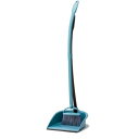 日本クリンテック(Nihon Clean-tech) Becco ほうき ちりとりセット 〈マーレ〉 イタリア製 屋内外 折り畳んで収納 デザイン性 立ったままで掃除 使用時幅25cm 高さ88cm