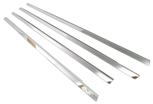 BRIGHTZ インサイト ZE2 超鏡面クロームメッキステンレスウィンドウモール 4PC 3382