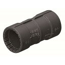 未来工業 PF管用カップリング PF管22用 黒 10個