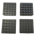ワイドワーク 防振・防音大型インシュレータ 非反発ゴム4個入り 50mm×50mm×厚さ17mm WW-THI-500AN(3)