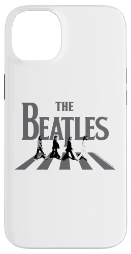 The Beatles - Abbey Road グレースケールアルバムカバー スマホケース iPhone 14 Plus 用