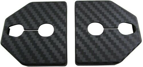 BRIGHTZ インプレッサスポーツ GP カーボン調ドアストライカーカバー 2PC GP2 GP3 GP6 GP7 P2 P3 P6 P7 インプレッサ スポーツ