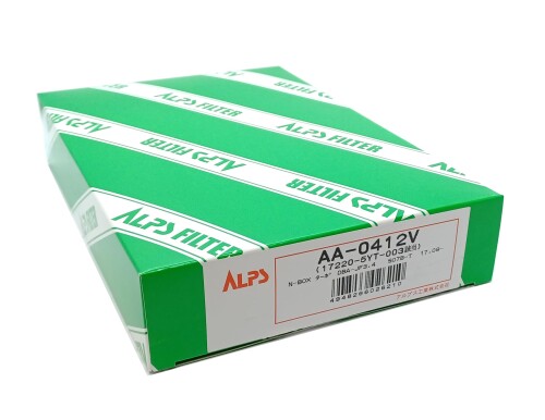 アルプス工業(ALPS) 自動車用 エアフィルター (ホンダ) N-BOX 1個 AA-0412V 適合純正番号 17220-5YT-003 エレメント 交換 部品