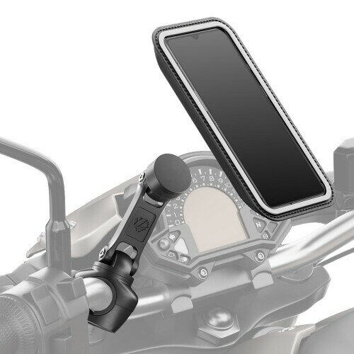 シェイプハート(SHAPEHEART) ハンドルマウント 自転車 バイク マグネット MOTO PRO BOOST(Mag エクステンダー マウントセット) XL Φ22.2mm〜32mm 携帯 強力 磁石 ストラップ付き 360回転 振動吸収 原