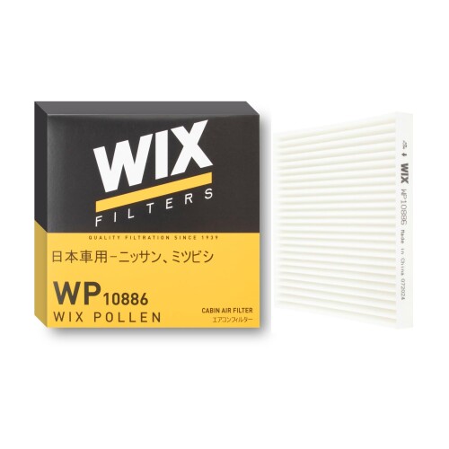 ウイックス(WIX Filters) NISSAN/三菱車用エアコンフィルター WIX CABIN AIR FILTERS(除塵タイプ) WP10886 タント/ムーブ/N BOX/アルト/ワゴンR