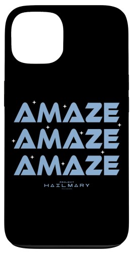 乐天商城 - Project Hail Mary Amaze Repeat Typography Poster スマホケース iPhone 13 用