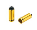JAG WIRE(ジャグワイヤー) HOODED END CAP 4mm シフトワイヤー用エンドキャップ 10個入り ゴールド BOT260OJ/10