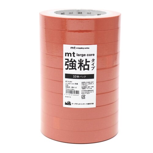 �����ù��� �ޥ����󥰥ơ��� mt large core ���ĥơ��� ��Ǵ�� �»� 15mm��30m ������ 10���ѥå� ̵�� ���� MT10L061