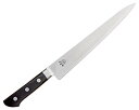 堺菊守(Sakaikikumori) 特殊包丁 シルバー 刃渡り:約27cm SKKバナジウム鋼 口金付 筋引 K-227