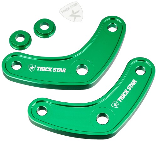 トリックスター(TRICK STAR) ローダウンキット 20mmダウン グリーン Ninja650 (17-20)/Z650 (17-19)