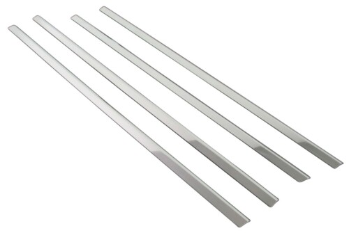 BRIGHTZ プレオ RA1 RA2 超鏡面クロームメッキステンレスウィンドウモール 4PC 3444