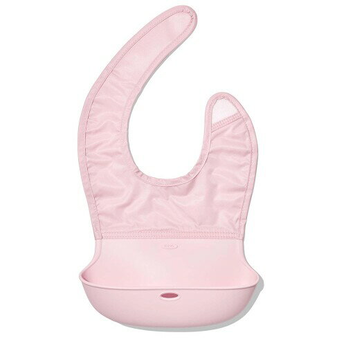 OXO Tot オクソー ロールアップビブ お食事エプロン ベビー用品 赤ちゃん 離乳食 首に優しい 洗濯機で洗える コンパクトに畳める ブロッサム