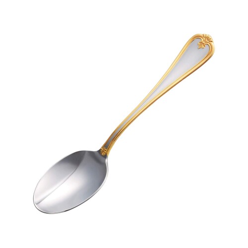 Noritake ノリタケ コーヒー スプーン 11.5cm ブリストル 1本 ステンレス/柄 マット仕上げ・部分金メッキ 13Y/29AUK