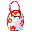 Hanna Hula ペット ツインクーラーポーチ 保温保冷 お散歩バッグ ポップフラワー 縦22×横15×奥行き11cm 100g
