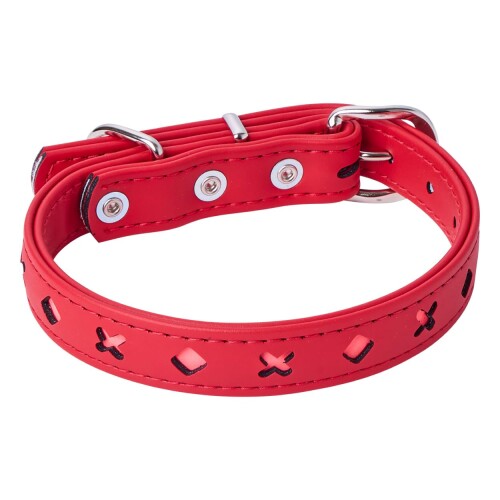 ペティオ (Petio) 犬用首輪 反射クロスダイヤ 平首輪 24mm レッド（15Kgまでの中型犬用） 合成皮革製首輪。水を通さず雨の日でも安心。 商品紹介 特に短毛種のワンちゃんにおすすめしたい、フラットタイプの首輪です。 ■暗い夜道に安心の反射素材 ■フラットタイプ 使用方法 ※適応犬種は標準体型をもとに表示しておりますが、購入の際には必ずワンちゃんを実測のうえ、適応サイズを確かめてお選びください。指が2~3本入る程度に装着し、しまり過ぎていないか、たえず点検してください。 商品コード20082019822商品名ペティオ (Petio) 犬用首輪 反射クロスダイヤ 平首輪 24mm レッド（15Kgまでの中型犬用）型番W57903サイズ24mmカラーレッド※他モールでも併売しているため、タイミングによって在庫切れの可能性がございます。その際は、別途ご連絡させていただきます。※他モールでも併売しているため、タイミングによって在庫切れの可能性がございます。その際は、別途ご連絡させていただきます。