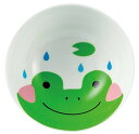 サンアート かわいい食器 「 どうぶつシリーズ 」 カエル 茶碗 直径12cm 白 SAN2659-1