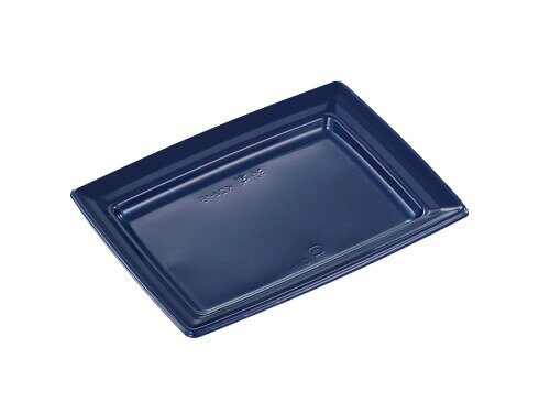 中央化学 使い捨てテーブルウェア CT沙楽 K15-12 紺-BK 身1 (150×120×22mm) 50枚入