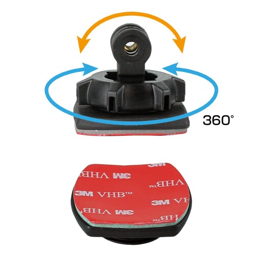 REC-MOUNTS ヘルメットマウントS Helmet mount S for ION(アイオン) AirPro ウェア...