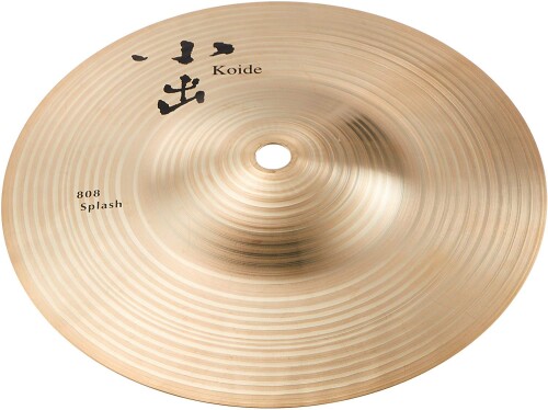小出 808シリーズ 8インチ スプラッシュ・シンバル 808-8SP 8インチ 808シリーズ 日本ならではの金属加工技術と経験。小出シンバルは長年培ってきた技術や経験をもとに製造する日本唯一のシンバルメーカーです。個性的でバランスの良い響きは、様々なジャンル、奏法に対応します。漢字のロゴが、職人の“粋"を表現しています。 ■808シリーズ B20アロイを使用。新開発のハンマリングとレイジングを施し、柔らかく倍音豊かな、落ち着いたサウンドに仕上げました。 ■スプラッシュ ■シンバル 歯切れの良いアタックと素早いプロジェクション。そのアクセント効果は抜群です。 商品コード20081459832商品名小出 808シリーズ 8インチ スプラッシュ・シンバル 808-8SP型番808-8SPサイズ8インチカラースプラッシュ・シンバル※他モールでも併売しているため、タイミングによって在庫切れの可能性がございます。その際は、別途ご連絡させていただきます。※他モールでも併売しているため、タイミングによって在庫切れの可能性がございます。その際は、別途ご連絡させていただきます。